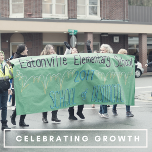 Eatonville Elementary School celebrating being school of distinction