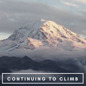 mountain symbolizing the path to continuing to climb with reading growth