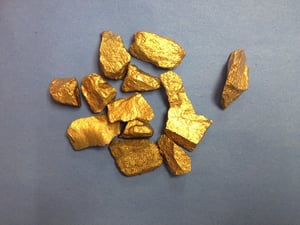 gold nuggets from children of the gold rush